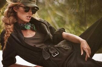 Vogue Paris Rianne Van Rompaey Like Lara Croft HD Image