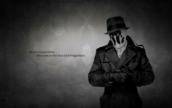 Watchmen Description Text Quotes Rorschach Monochrome Hats
