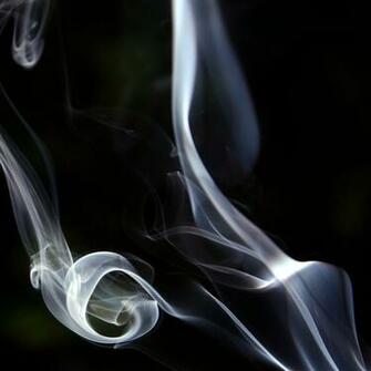 Smoke Wafted iPad Air Wallpaper
