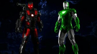 Iron Man War Machine Team Up By 666darks
