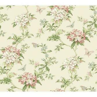 York Wallcoverings Er8217 Waverly Cottage Fawn Hill Wallpaper