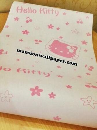Jual Wallpaper Dinding Anak Hello Kitty Mansion