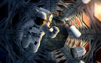 Sci Fi Astronaut Wallpaper