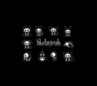 Skelanimals Skelanimal Skull Skulls Creative Panda Usa Cute