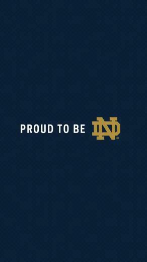 Notre Dame Football Team Logo Wallpaper For iPhone HD