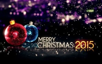 Merry Christmas Sparkling Lights Photo