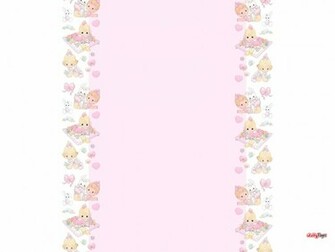 Precious Moments Baby Girl Ger Layout Template Background