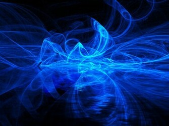 Blue Smoke Texture Background