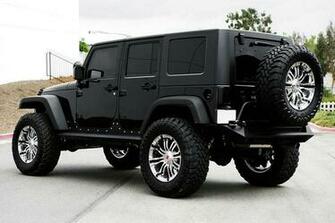 Black Jeep Wrangler Tj And Lifted