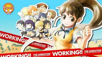 HD Wallpaper Inami Mahiru Taneshima Popura Working Wagnaria