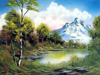 Bob Ross Beautiful Paintings Npicx We Share