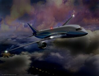 Wallpaper Boeing Dreamline Flight Desktop
