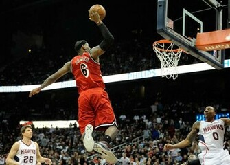 Lebron James Dunk The Art Mad Wallpaper