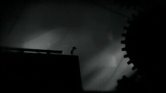 Silhouettes Grayscale Limbo Wallpaper