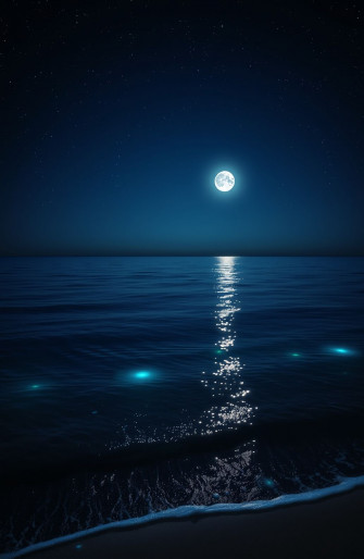 Night Ocean Wallpaper