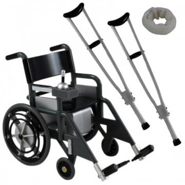 Wheelchair Playset Black Ringside Collectibles Exclusive Toy
