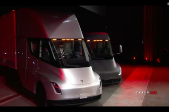 Tesla S Elon Musk Said The Company New Electric Semi Truck Will