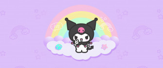 Kuromi Wallpaper 4k Cartoon Hello Kitty