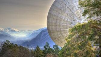 Wallpaper Radio Telescope X HDtv 1080p Desktop