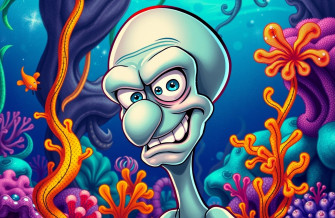 Handsome Squidward Wallpaper
