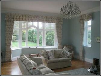 Wallpaper Bedding And Curtains To Match Home
