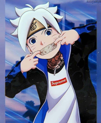 Anime Characters Look Fly In Supreme Wallpaper