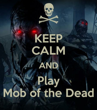 Keep Calm And Play Mob Of The Dead Carry On Image