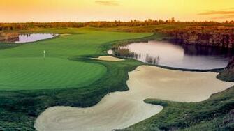 Golf Lakes Course Wallpaper