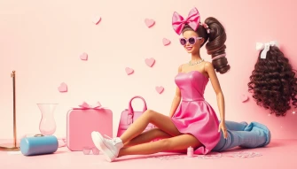 Barbie Pink Background