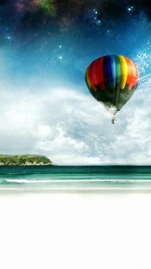 Balloons Scenery Samsung Galaxy A5 Wallpaper HD