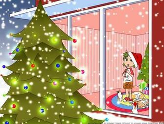 Yotsuba Christmas HD Wallpaper Background