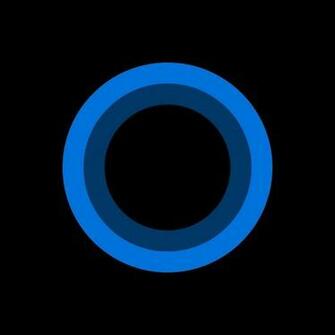 Cortana Black Background By Lp4so