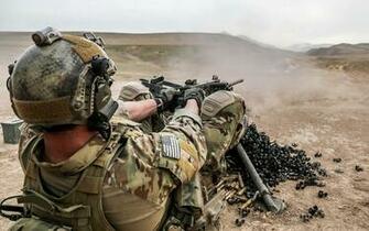 Wallpaper Machine Gun Us Special Forces Afghanistan