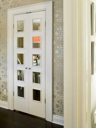 Mirrored Double Closet Doors Pc Android iPhone And iPad Wallpaper