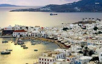 Mykonos Wallpaper World