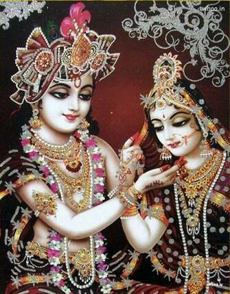 Beautiful Image Lord Krishna Kanaiya Radhe HD Wallpaper