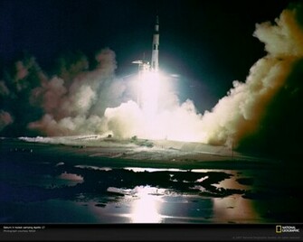 Apollo Launch Picture Saturn V Rocket Wallpaper Photos