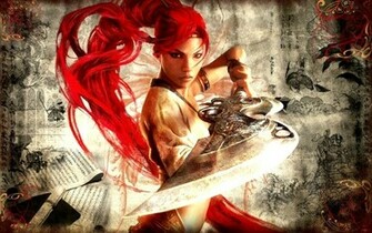 Heavenly Sword Girls With Swords Ps3 Wallpaper
