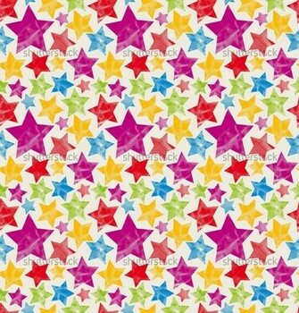 Colorful Star Background Stars Seamless