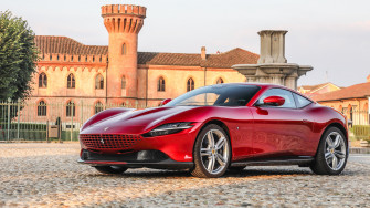Ferrari Roma 5k Wallpaper HD Car