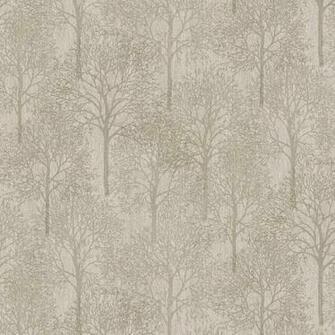Henderson Interiors Lux Textures Chenille Forest Wallpaper Taupe