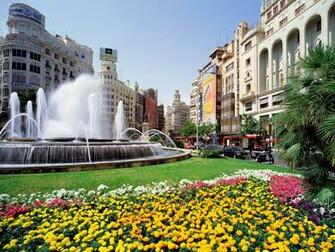 Plaza Del Ayuntamiento Spain Wallpaper HD