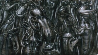 Giger Alien Wallpaper Hr G
