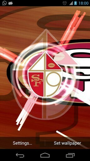 Bigger San Francisco 49ers Wallpaper For Android Screenshot