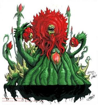 Godzilla Neo Biollante Rose By Kaijusamurai