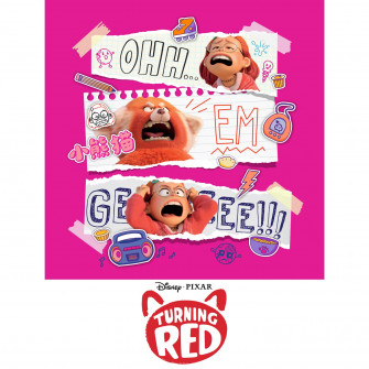 Turning Red Meilin Oh Em Gee Poster Officially Licensed Disney