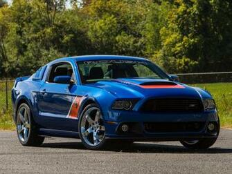 Roush Mustang Blue Galleryhip The Hippest