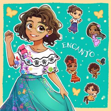 Dolores Madrigal Encanto Zerochan Anime Image Board