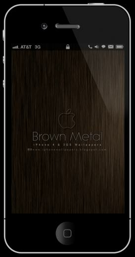 Retina Metal iPhone Wallpaper By Janaka86