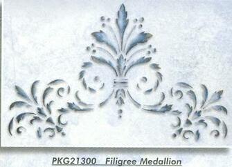 Victorian Scroll Gables Stencil Source Stencils And